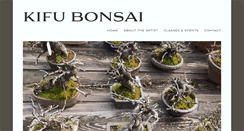 Desktop Screenshot of kifubonsai.com