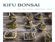 Tablet Screenshot of kifubonsai.com